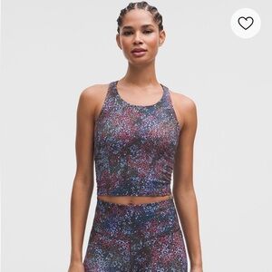 lululemon Wunder Train Racerback Tank – Cosmic Leopard Multi (Size 6)